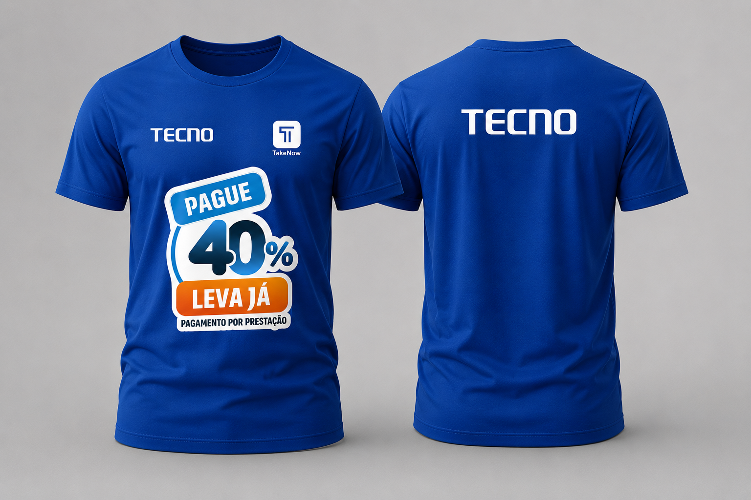 T-shirts promocionais — TECNO