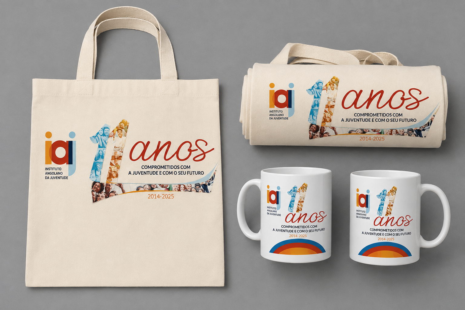 Kit promocional 11 anos — IAJ