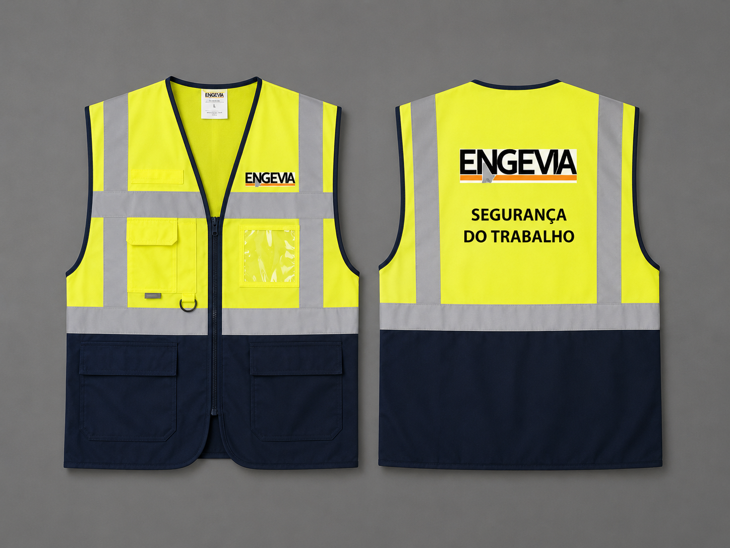 Colete de segurança do trabalho — ENGEVIA