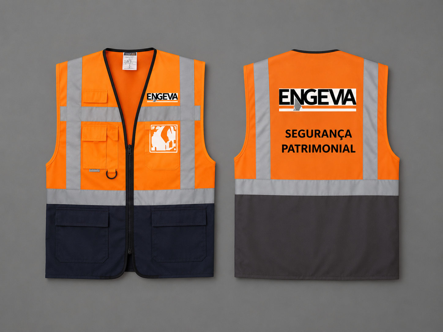 Colete de segurança patrimonial — ENGEVIA