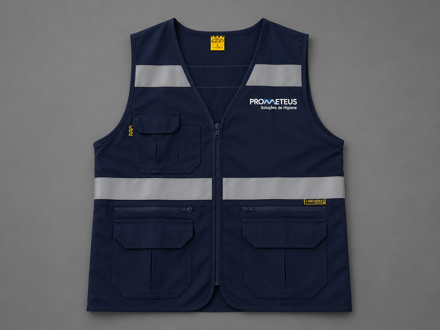 Colete técnico — Prometeus Soluções de Higiene