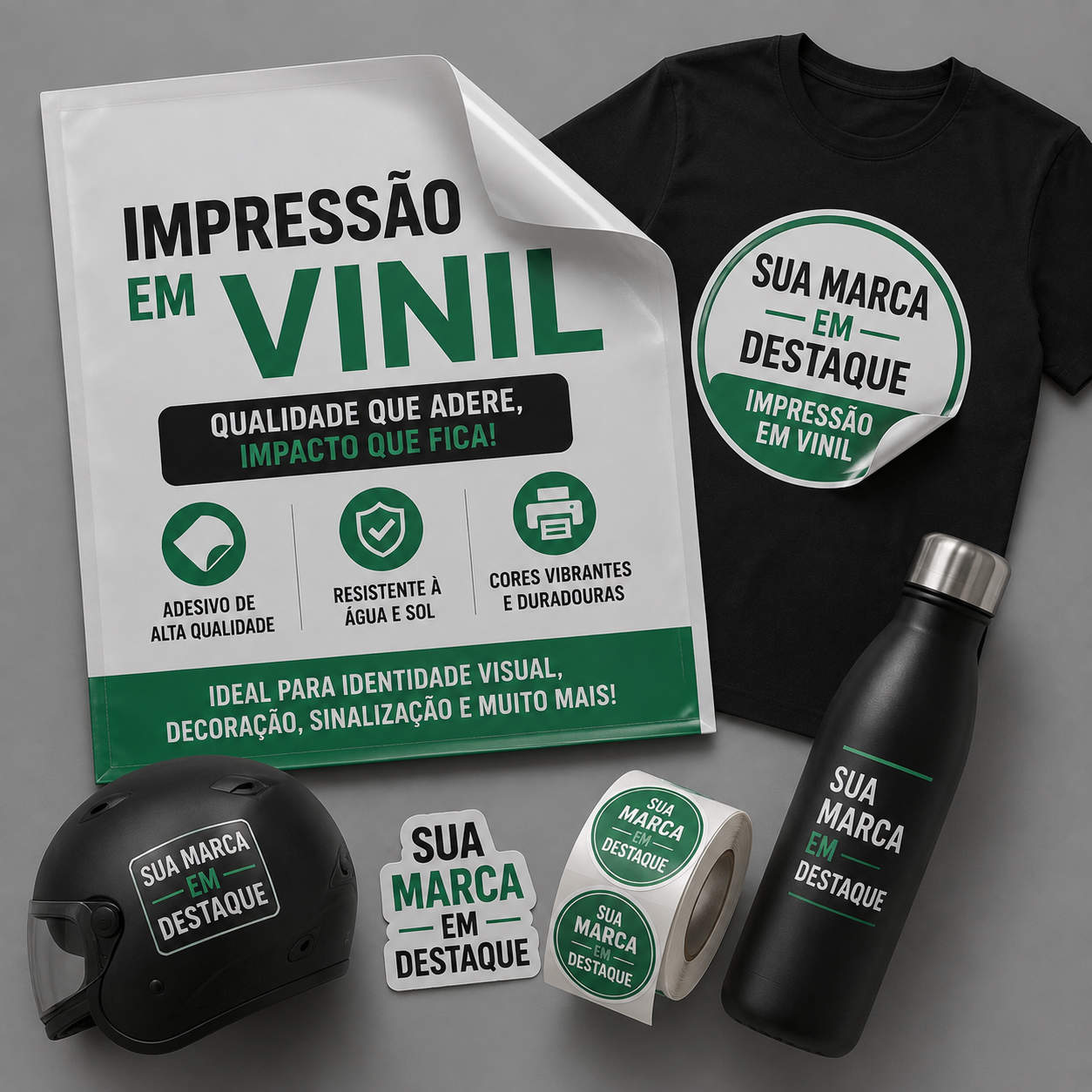 Impressão em Vinil